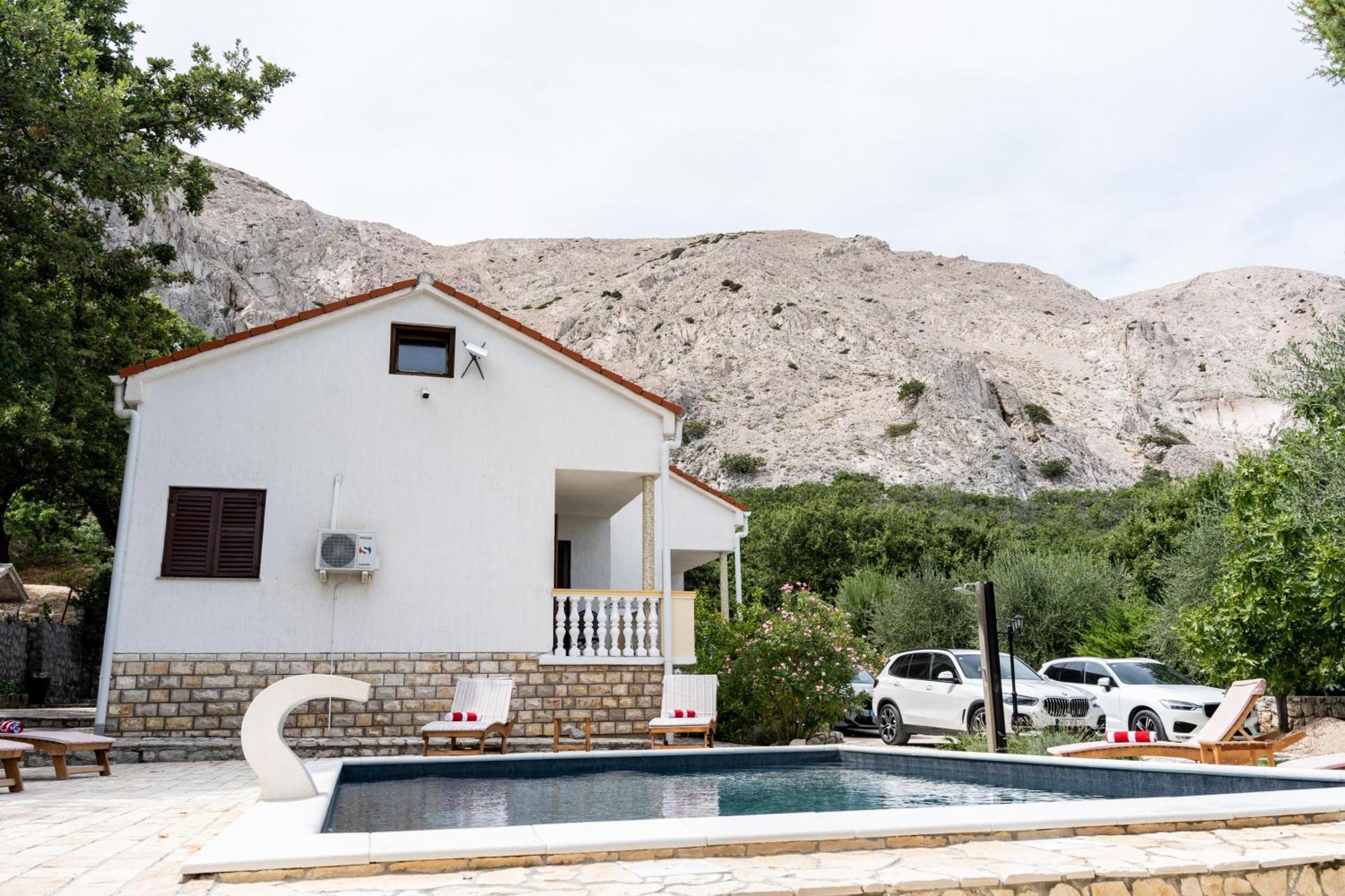 Villa Pag Dubrava Relax With Pool Bosana Extérieur photo