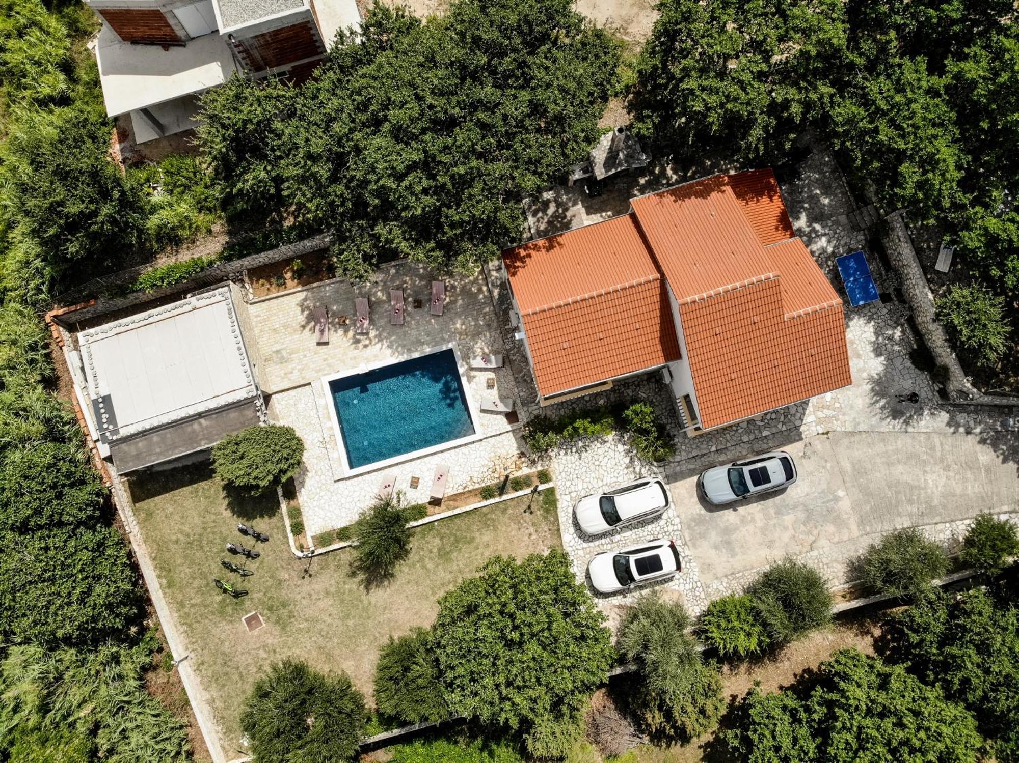 Villa Pag Dubrava Relax With Pool Bosana Extérieur photo